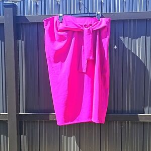 Eloquii magenta skirt size 16